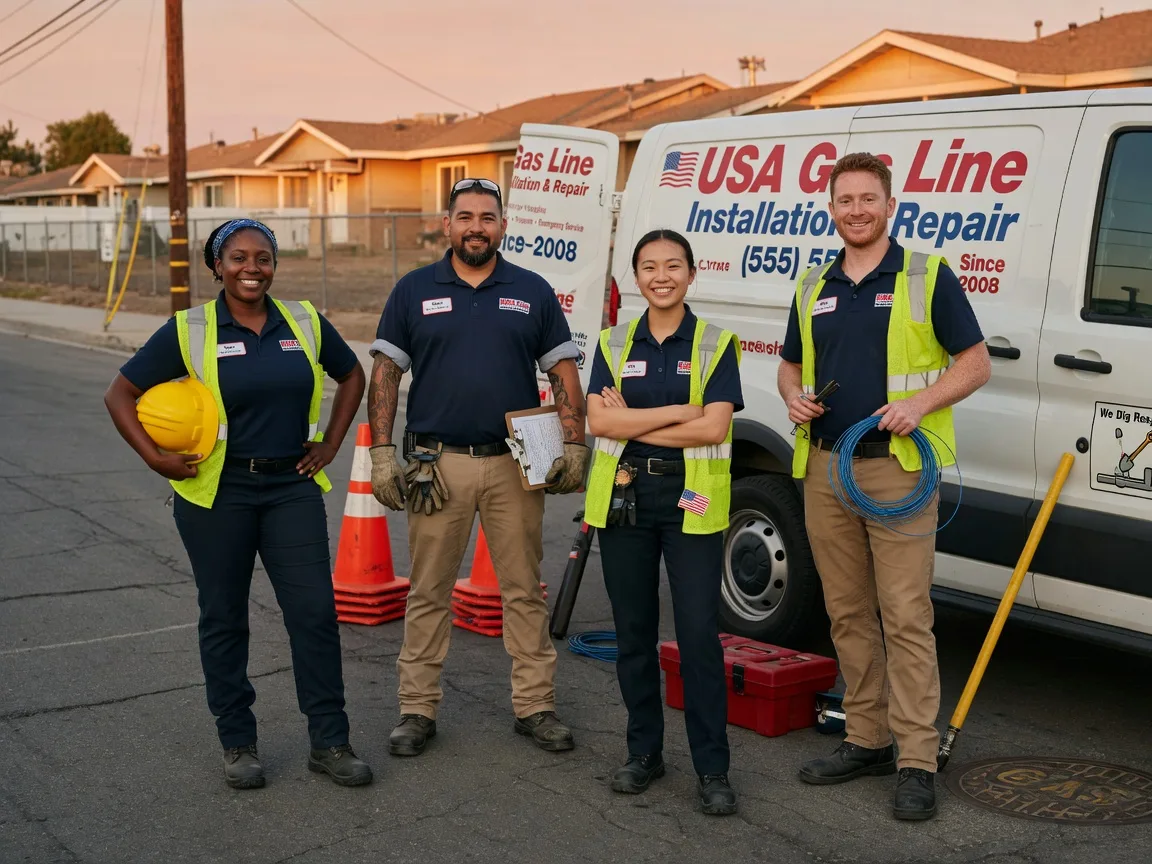 Gas Line Installation company in Franklin, MN